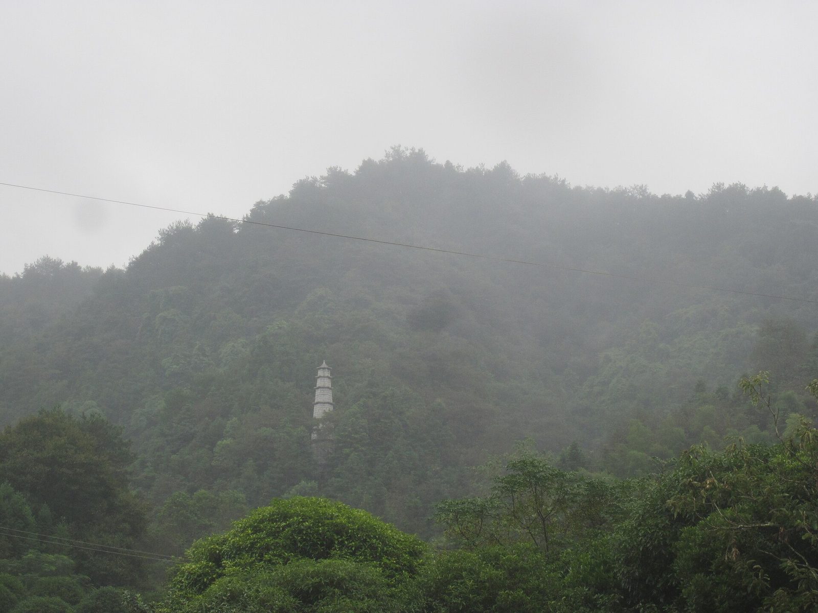 Flying Pagoda in Shishuang Temple.