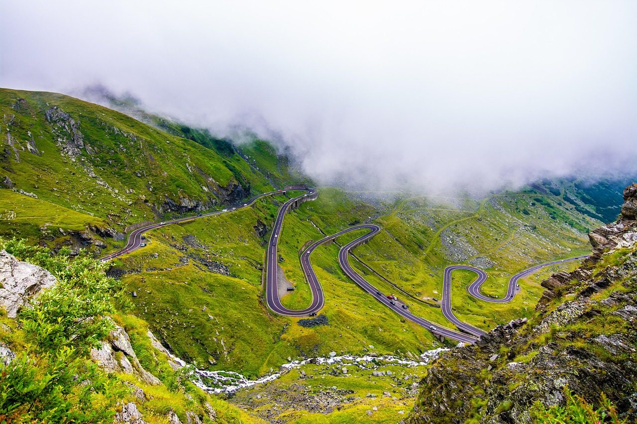 nature road route travel exploration outdoors mountain clouds landscape sky fjord norway tourism scenic route route norway norway norway norw