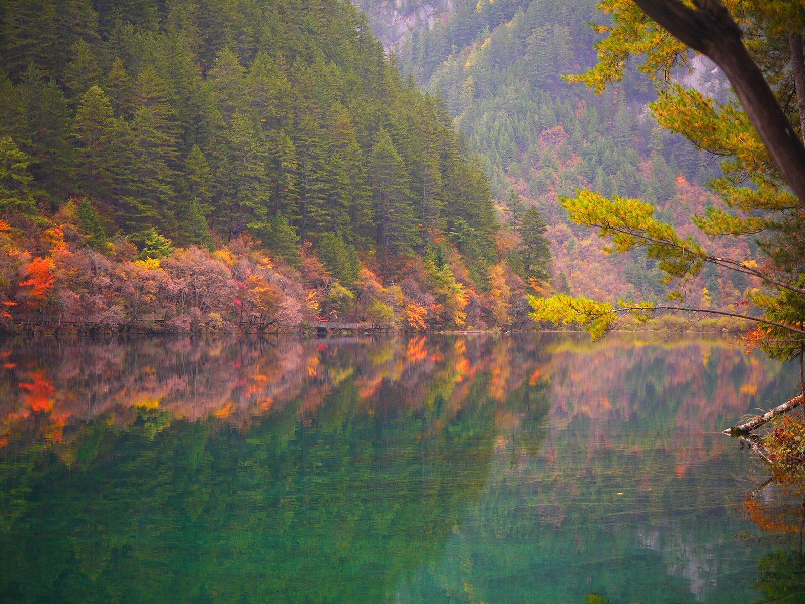 Mirror Lake, Jiuzhaigou